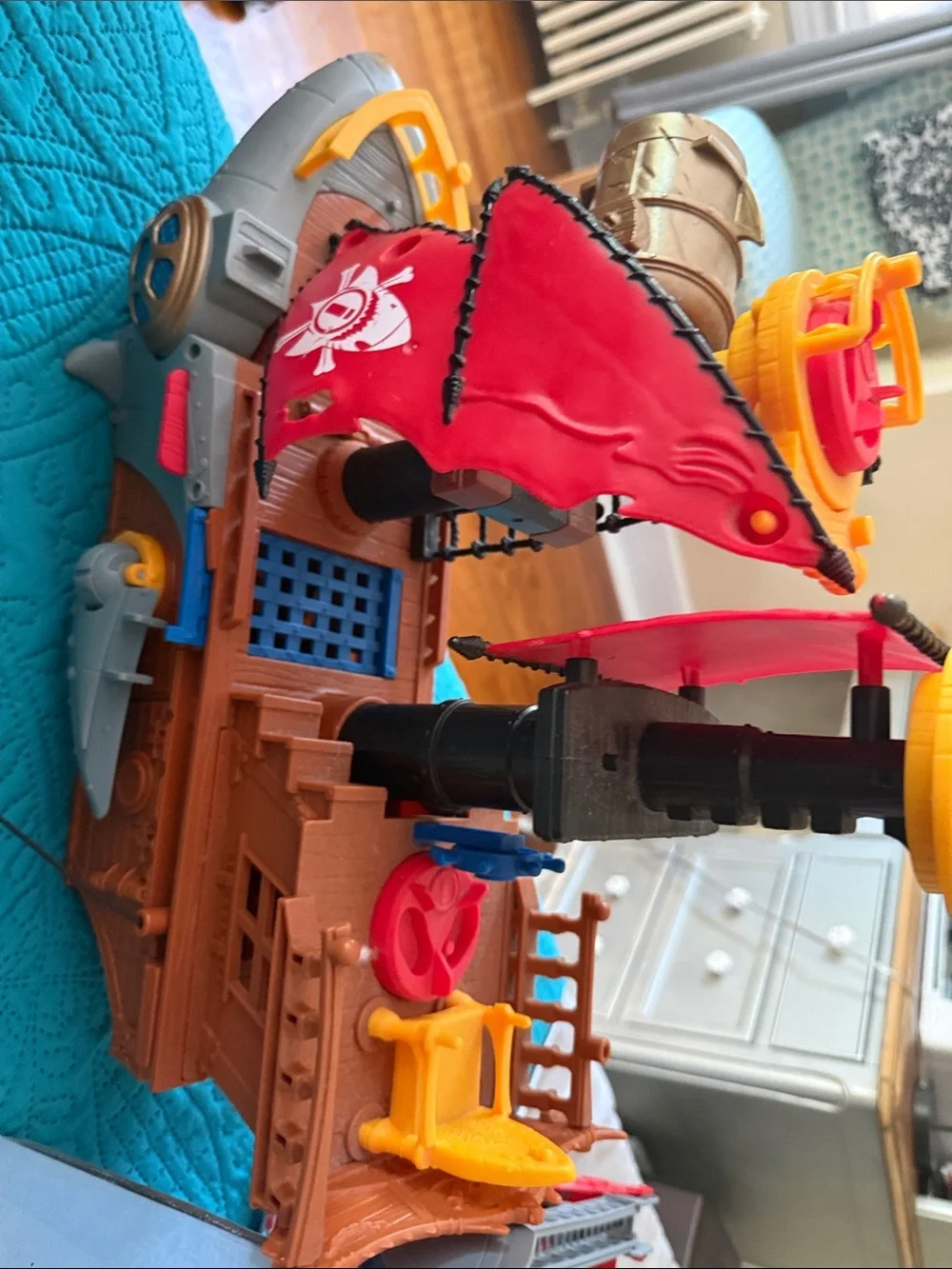 Pirate Ships, Pirate Night Light, Pirate Wall Clock, and Pirate Playmobil